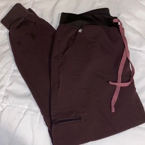 FIGS Espresso Zamora Scrub Pants